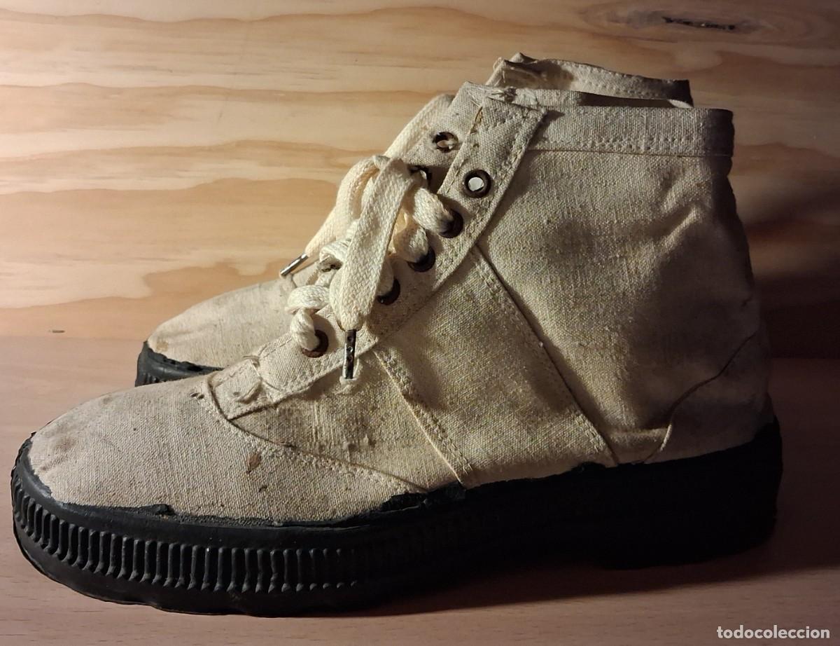 Militaria: Botas de lona del Ej&eacute;rcito Espa&ntilde;ol - Foto 2