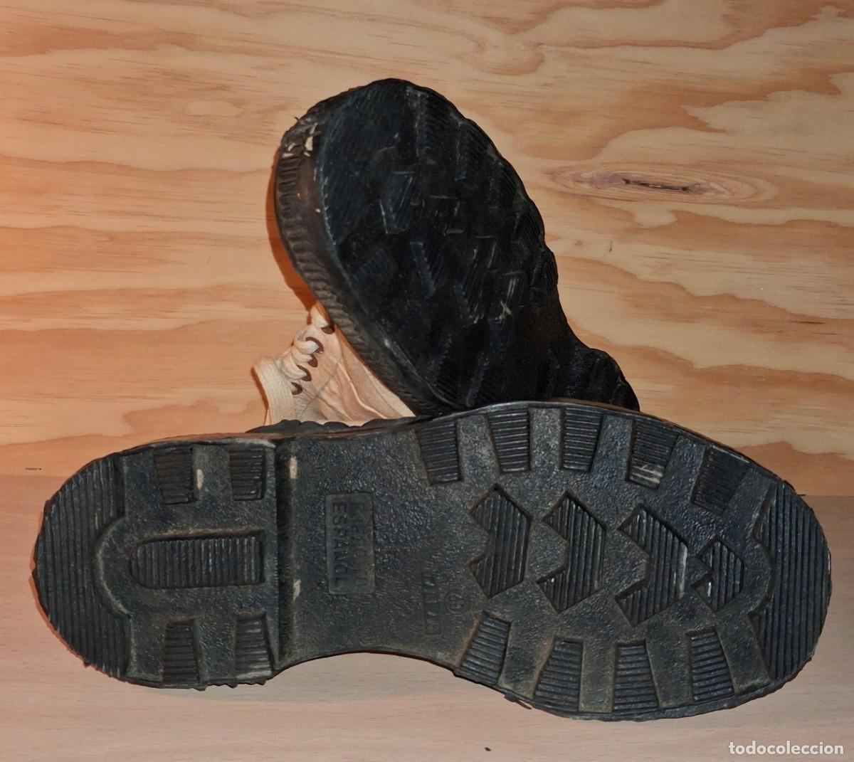 Militaria: Botas de lona del Ej&eacute;rcito Espa&ntilde;ol - Foto 5