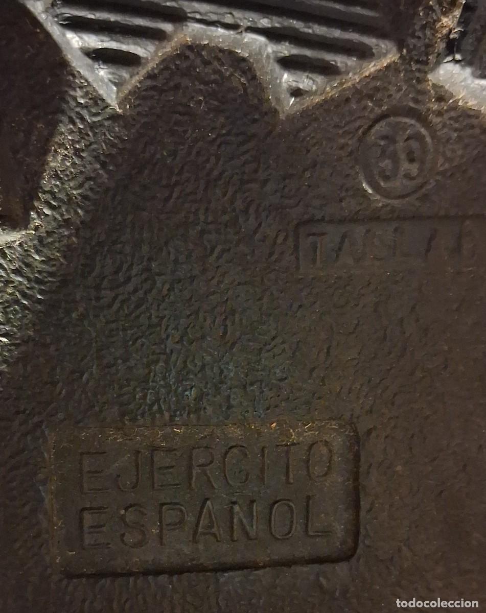 Militaria: Botas de lona del Ej&eacute;rcito Espa&ntilde;ol - Foto 6