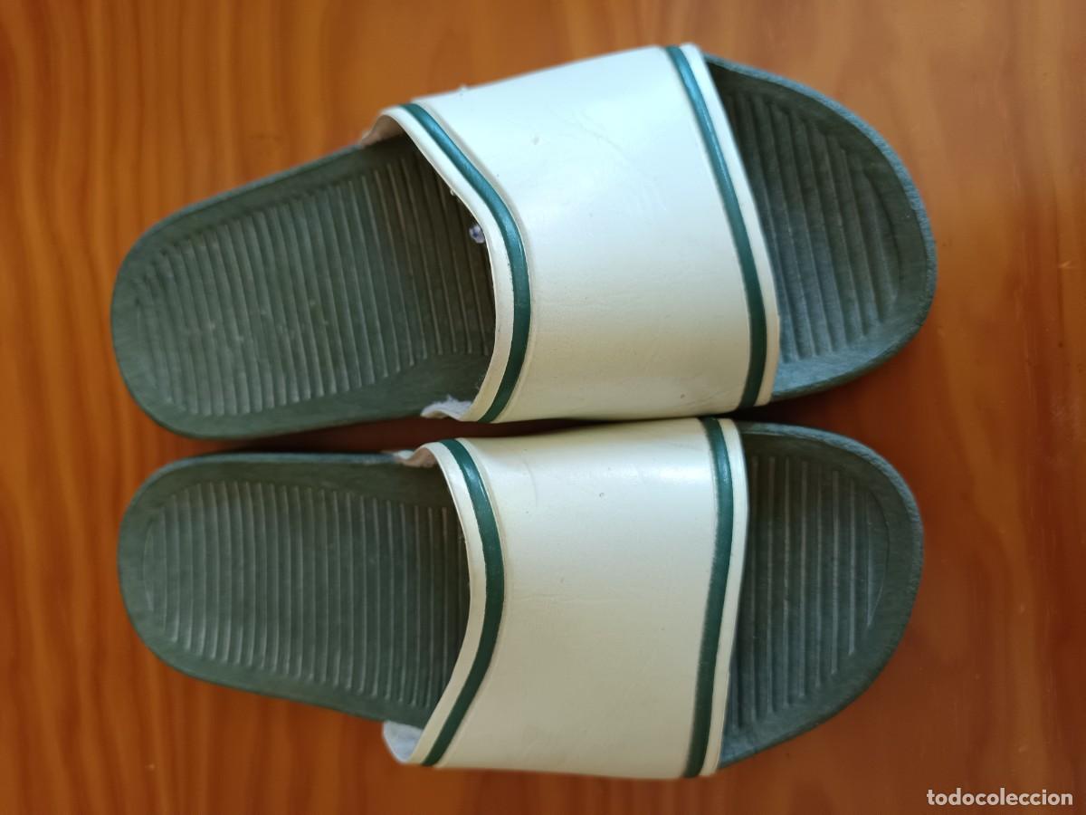 Militaria: Antiguas chanclas del Ej&eacute;rcito Espa&ntilde;ol Numero 40