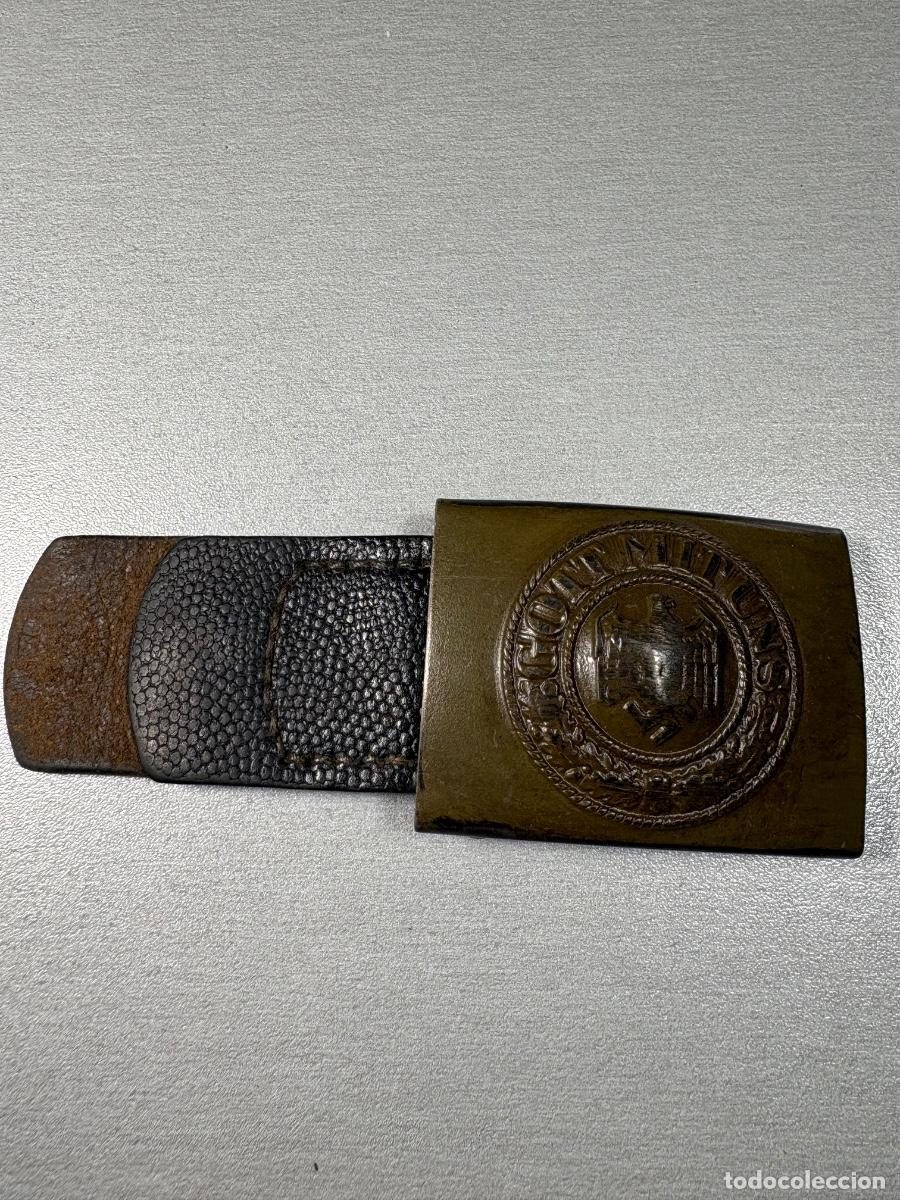Militaria: Hebilla ej&eacute;rcito alem&aacute;n tercer Reich