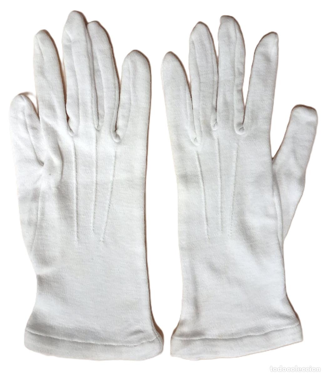 Militaria: GUANTES BLANCOS PARA UNIFORMIDAD DEL ET