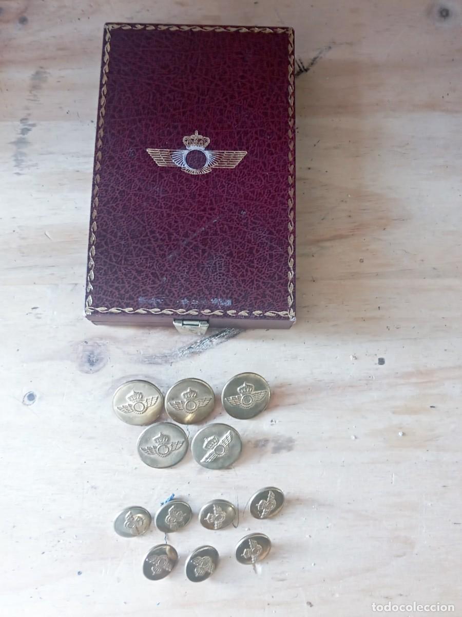 Militaria: BONITO LOTE DE BOTONES EJERCITO DEL AIRE