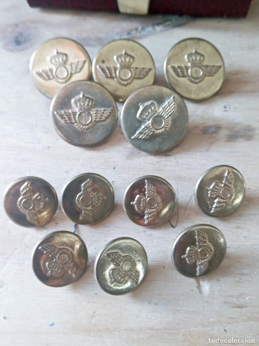 Militaria: BONITO LOTE DE BOTONES EJERCITO DEL AIRE - Foto 2