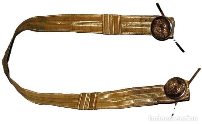 Militaria: GALA DORADA PARA GORRA DE PLATO OFICAL DEL EJERCITO DEL AIRE/AVIACION A&Ntilde;OS 80