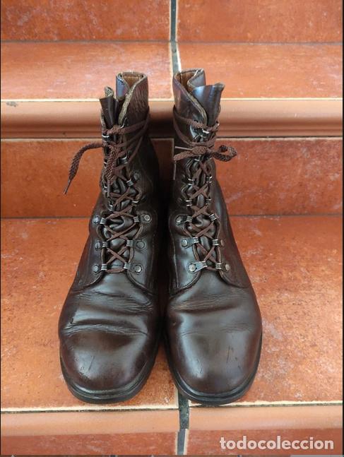 Militaria: Antiguas botas militares