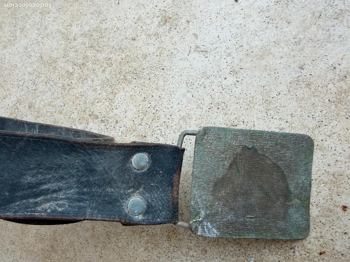 Militaria: Hebilla cintur&oacute;n a identificar