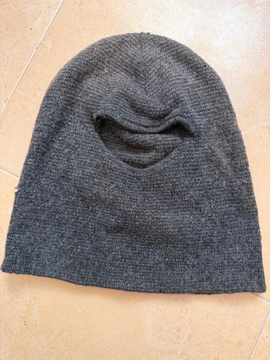 Militaria: Antiguo pasamonta&ntilde;as de lana