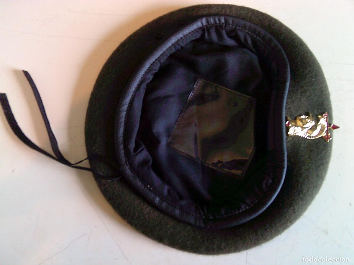 Militaria: Boina nueva Academia General B&aacute;sica de Suboficiales talla 58