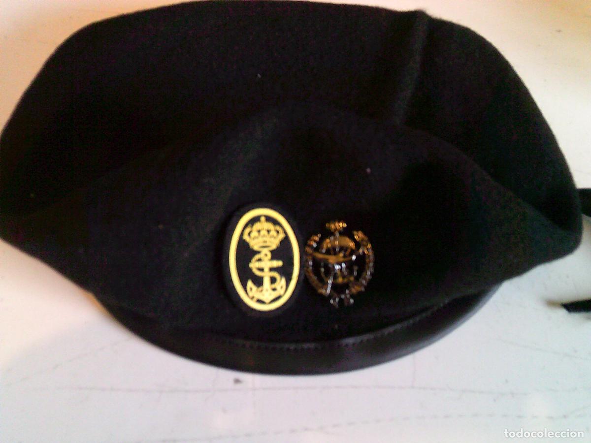 Militaria: Boina Unidad Especial de Buceadores de Combate de la Armada Talla 58 Tropa