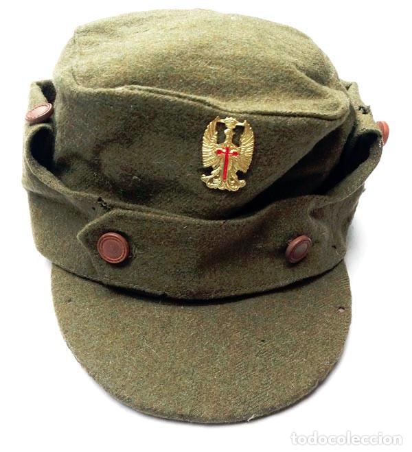 Militaria: GORRA CUARTELERA DE INVIERNO