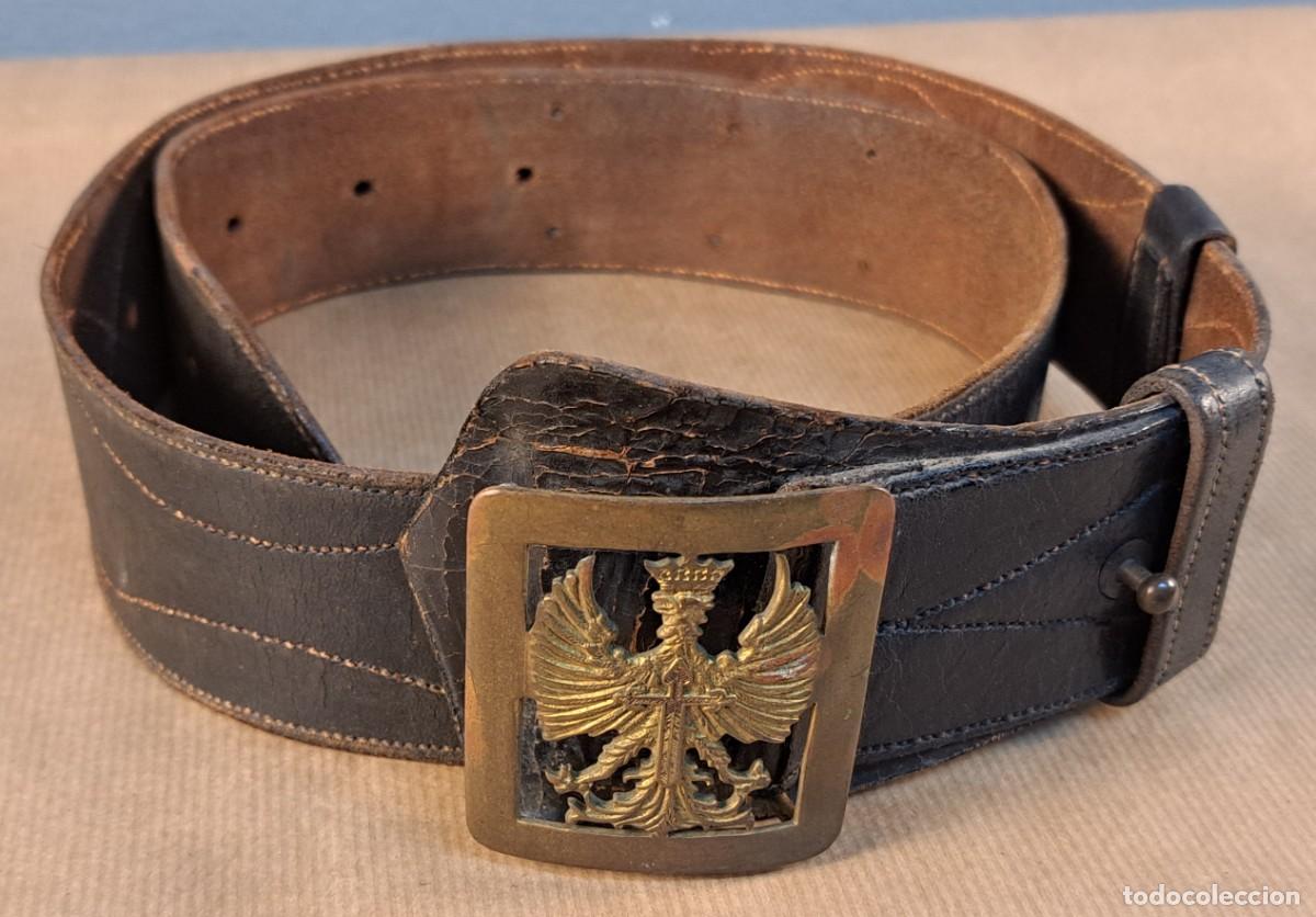 Militaria: Cintur&oacute;n militar espa&ntilde;ol, Ej&eacute;rcito de Tierra, primera mitad siglo XX