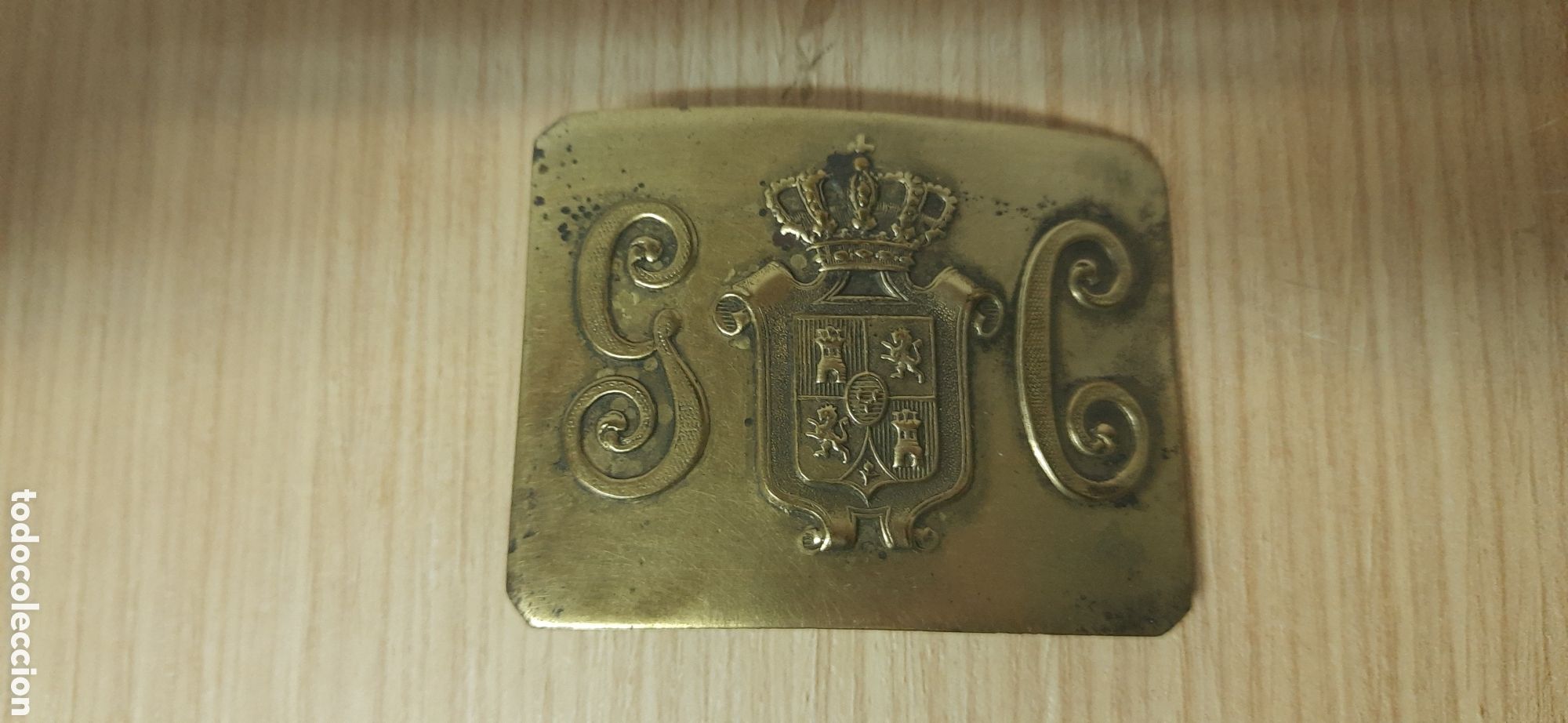 Militaria: HEBILLA GUARDIA CIVIL EPOCA ISABEL II -ALFONSO XII