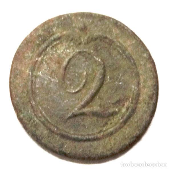 Militaria: GUERRA INDEPENDENCIA: BOT&Oacute;N FRANCES,INFANTER&Iacute;A REG.N&ordm;2 1803-1913.