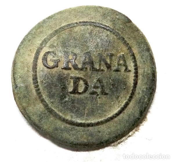 Militaria: BOTON INFANTERIA EN LINEA 1791-1805, &rdquo;GRANADA&rdquo;
