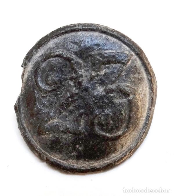 Militaria: BOTON INFANTERIA EN LINEA 1821-1840, REGIMIENTO N&ordm;23