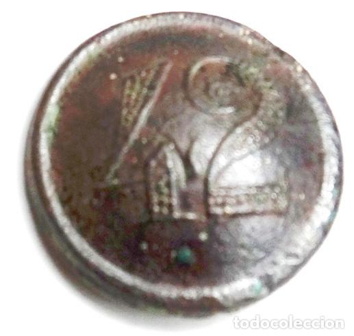 Militaria: BOTON INFANTERIA EN LINEA 1841-1846, REGIMIENTO N&ordm;42