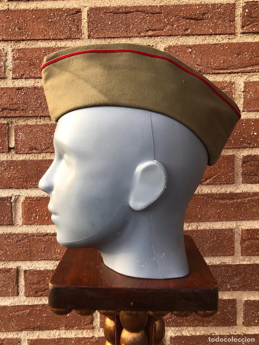 Militaria: Gorrillo Cuartelero. Ej&eacute;rcito Espa&ntilde;ol. &Eacute;poca Franco. Tipo Barco. Gorra. Pl&aacute;tano. Franquismo
