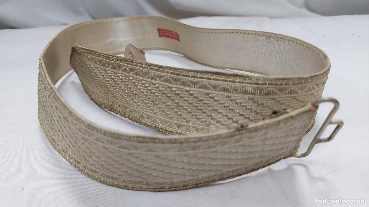 Militaria: Cintur&oacute;n para hebilla de gala Falange