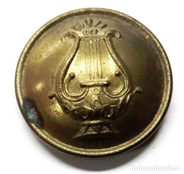 Militaria: 2 BOTONES DE MUSICO MILITAR (3)