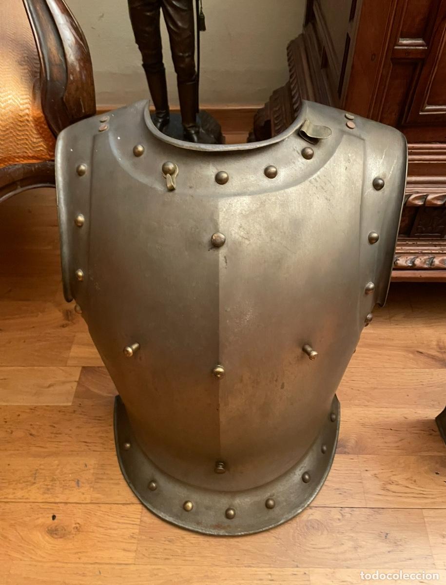 Militaria: Coraza peto y espaldar siglo XIX
