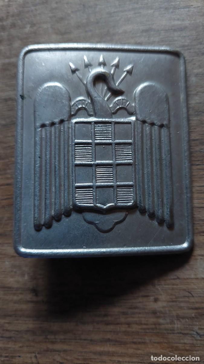Militaria: Hebilla de SEU guerra civil