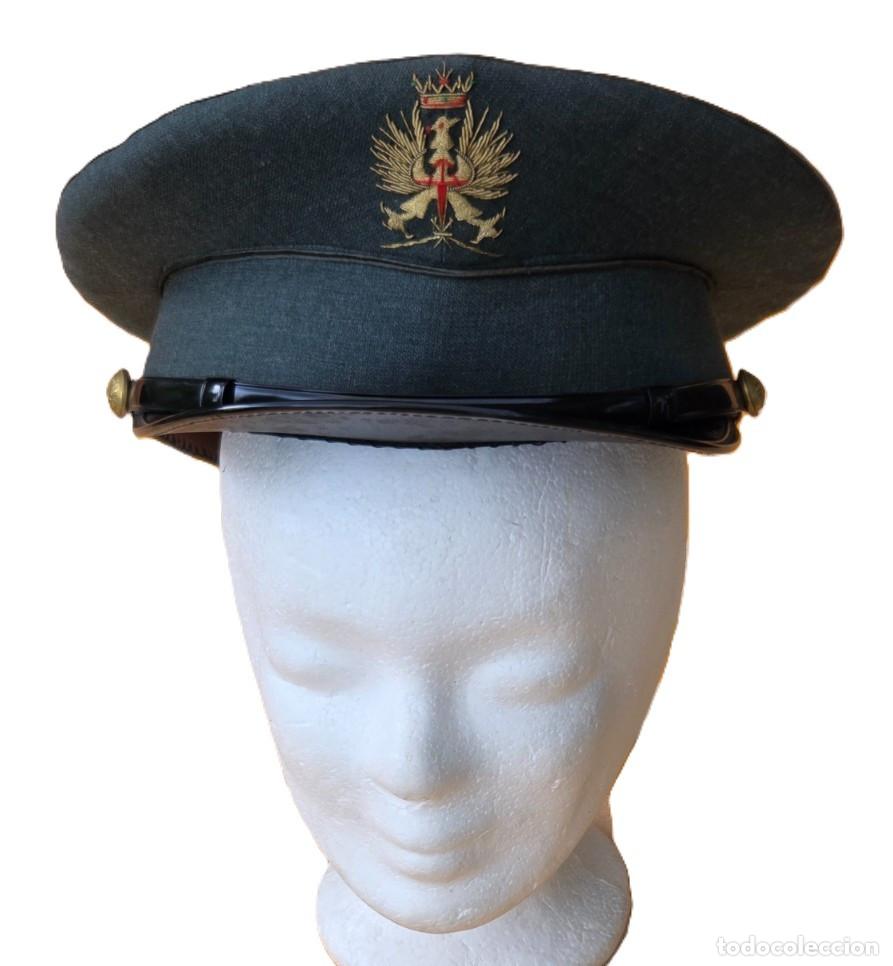Militaria: GORRA GUARDIA CIVIL A&Ntilde;OS 70 - ESCUDO BORDADO