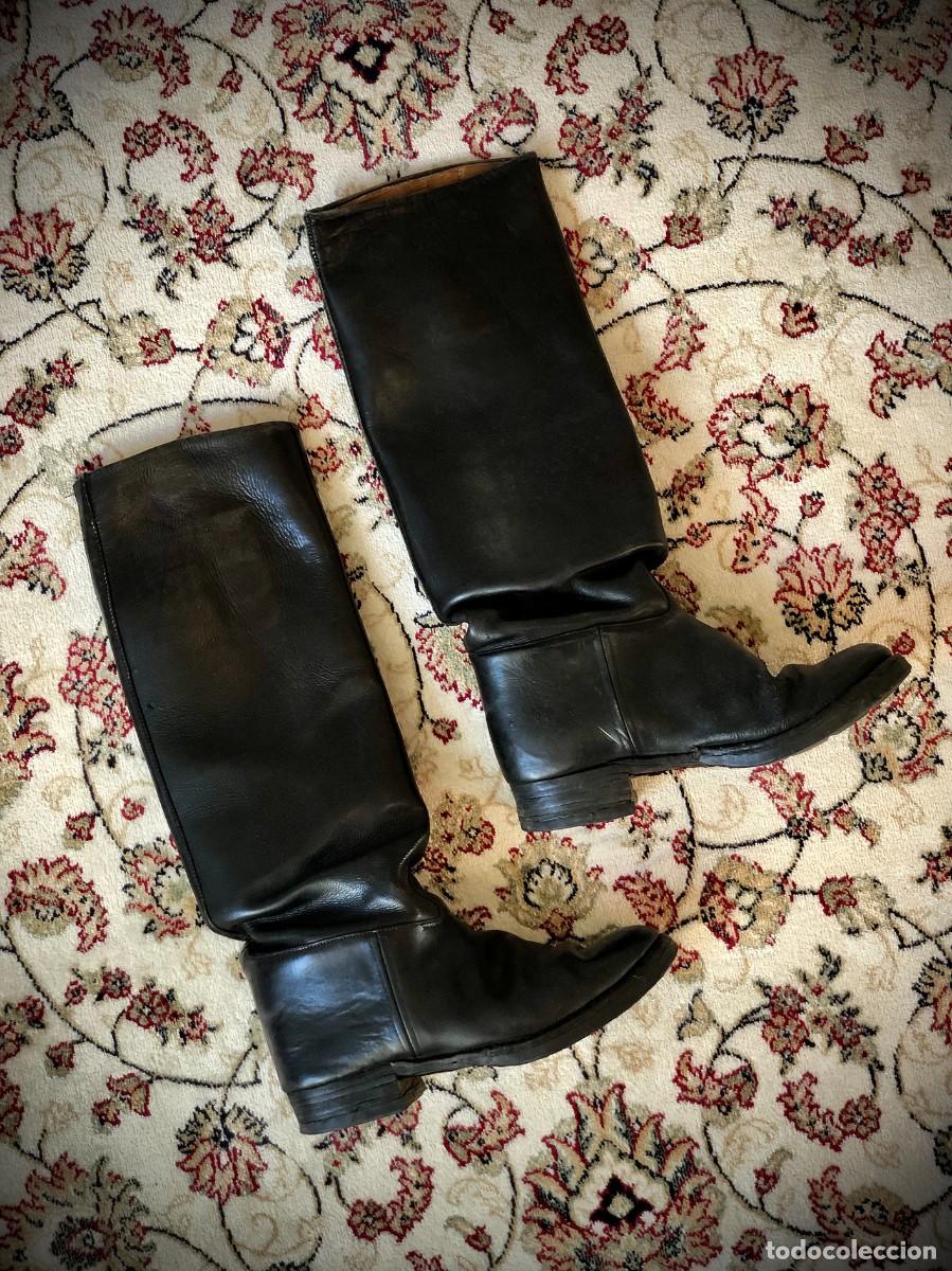 Militaria: Botas de Oficial. Guerra Civil Espa&ntilde;ola. Posguerra. Franquismo. Excelente Estado. Talla Peque&ntilde;a
