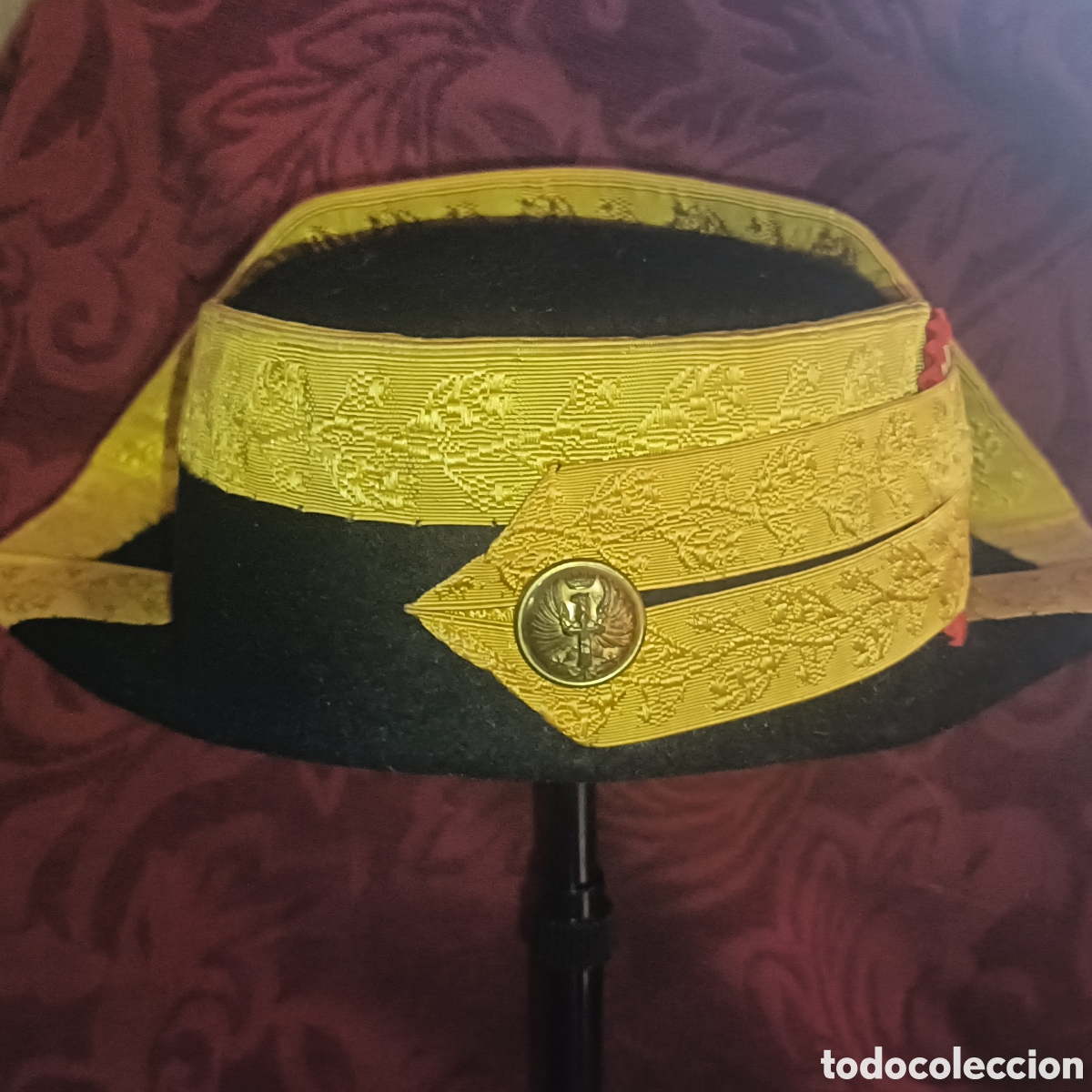 Militaria: Antiguo tricornio primera &eacute;poca de Franco a&ntilde;os treinta cuarenta