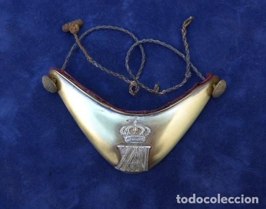 Militaria: ANTIGUA GOLA DE OFICIAL EPOCA ALFONSO XIII