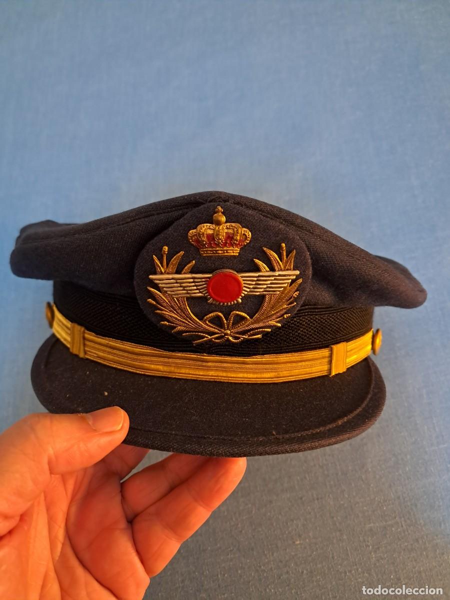 Militaria: GORRA DE PLATO DE CAPIT&Aacute;N DEL EJERCITO DEL AIRE. A&Ntilde;OS 80