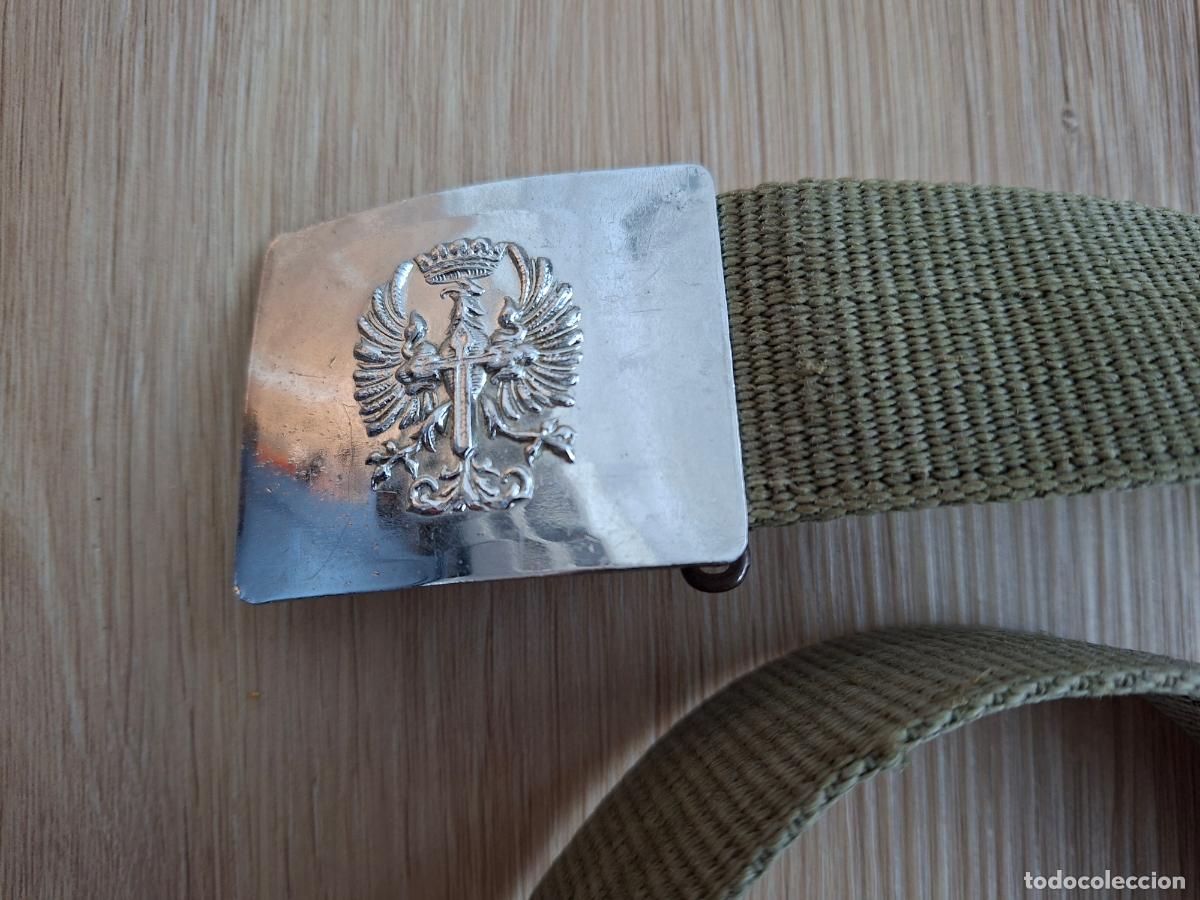 Militaria: Cintur&oacute;n Ejercito Espa&ntilde;ol - A&ntilde;os 60 / 70