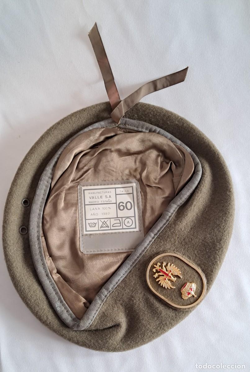 Militaria: BOINA SOLDADO EJERCITO ESPA&Ntilde;A - Foto 4