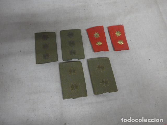 Militaria: Lote de 3 parejas antiguas de hombreras de coronel y teniente coronel. Originales.