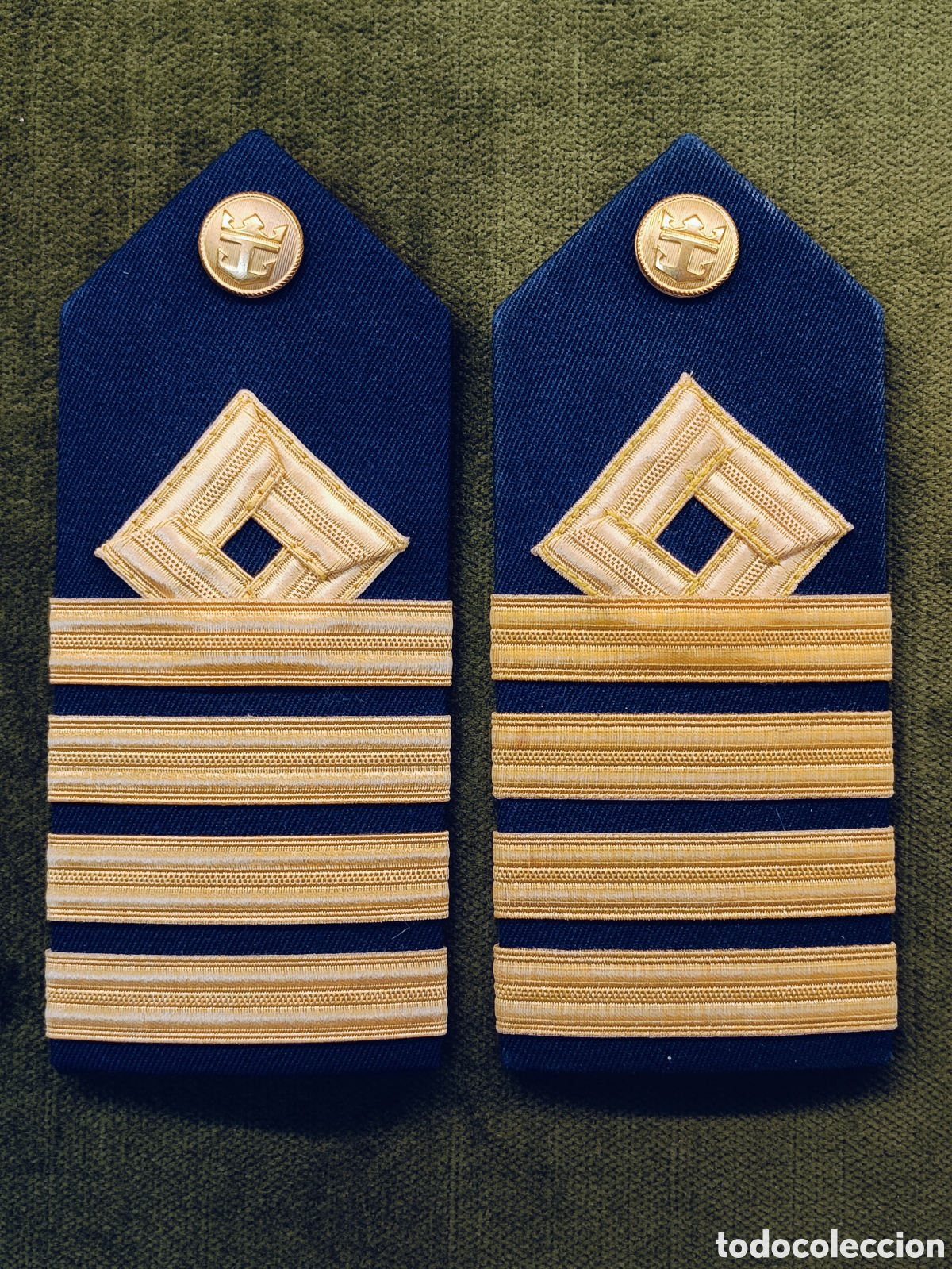 Militaria: PALAS , CHARRETERAS. CAPITAN NAVAL. CRUCERO ROYAL CARIBBEAN INTERNACIONAL.