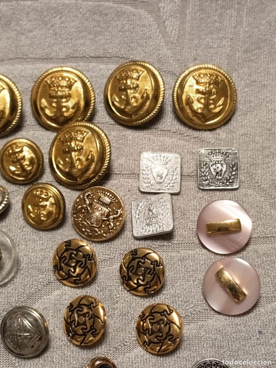 Militaria: LOTE DE 60 BOTONES VARIADOS - Foto 4