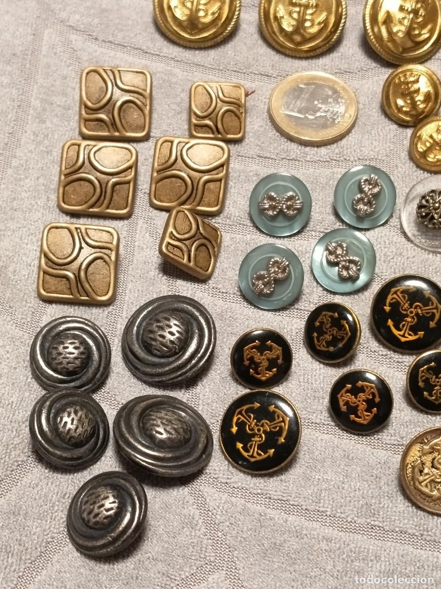 Militaria: LOTE DE 60 BOTONES VARIADOS - Foto 5