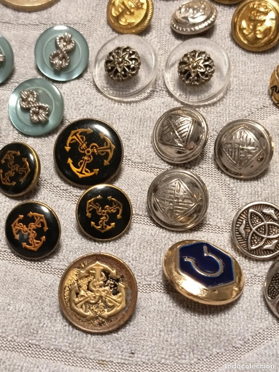 Militaria: LOTE DE 60 BOTONES VARIADOS - Foto 6