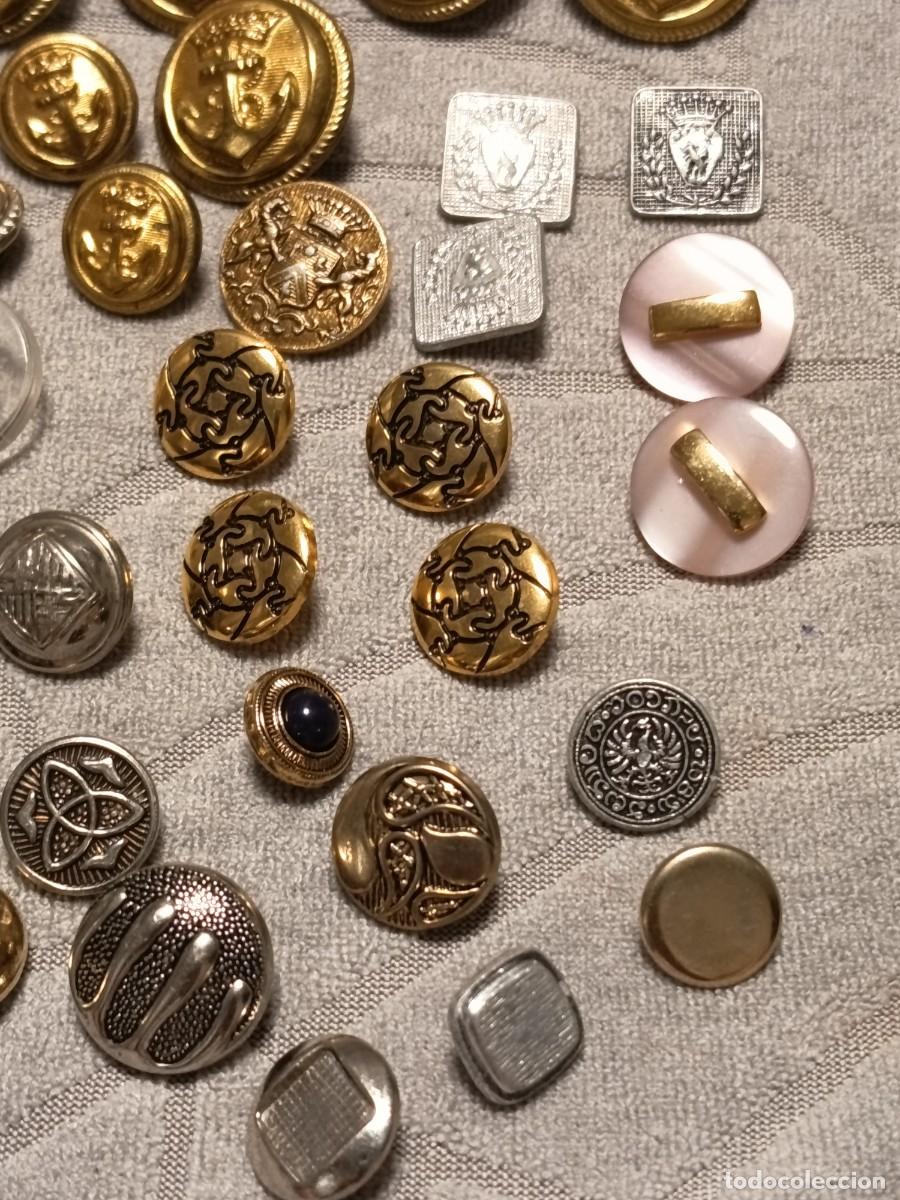 Militaria: LOTE DE 60 BOTONES VARIADOS - Foto 7