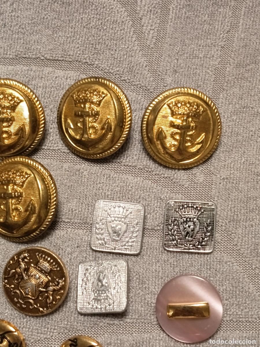 Militaria: LOTE DE 60 BOTONES VARIADOS - Foto 8