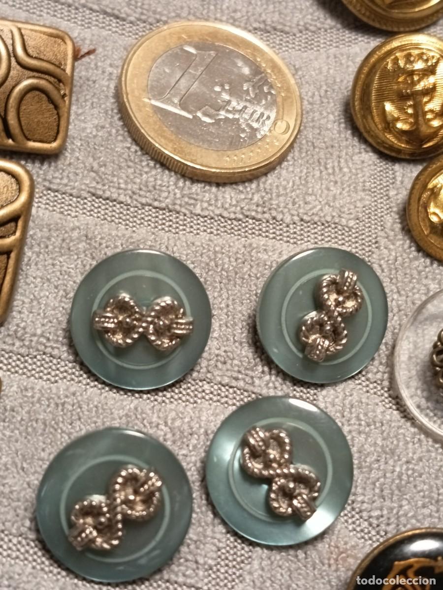 Militaria: LOTE DE 60 BOTONES VARIADOS - Foto 10
