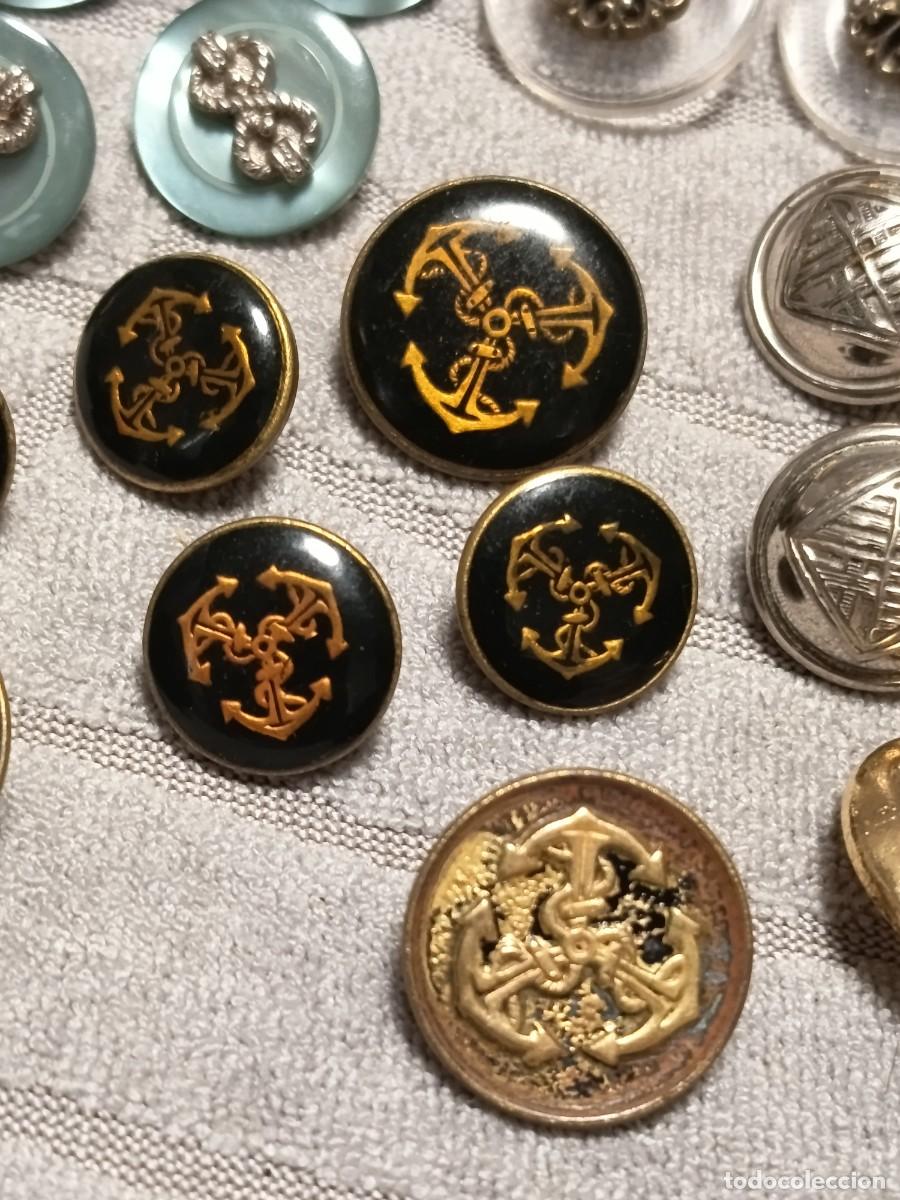 Militaria: LOTE DE 60 BOTONES VARIADOS - Foto 11