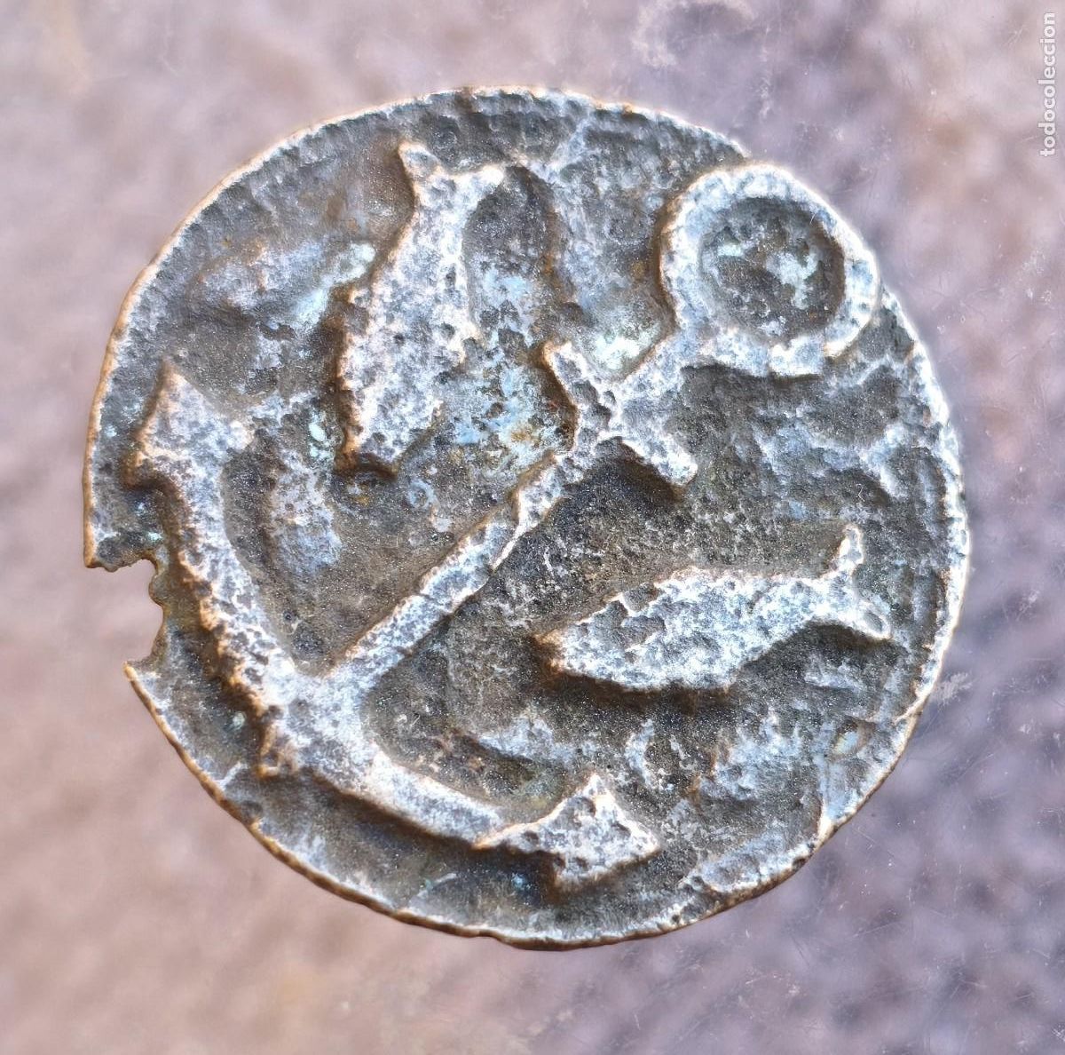 Militaria: Antiguo bot&oacute;n. Ancla con peces - Foto 3