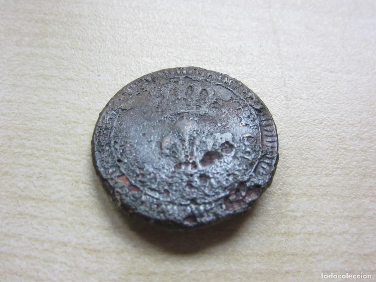 Militaria: Bot&oacute;n de las Milicias Provinciales de Toledo 1824-1841 Di&aacute;metro 2,2cm