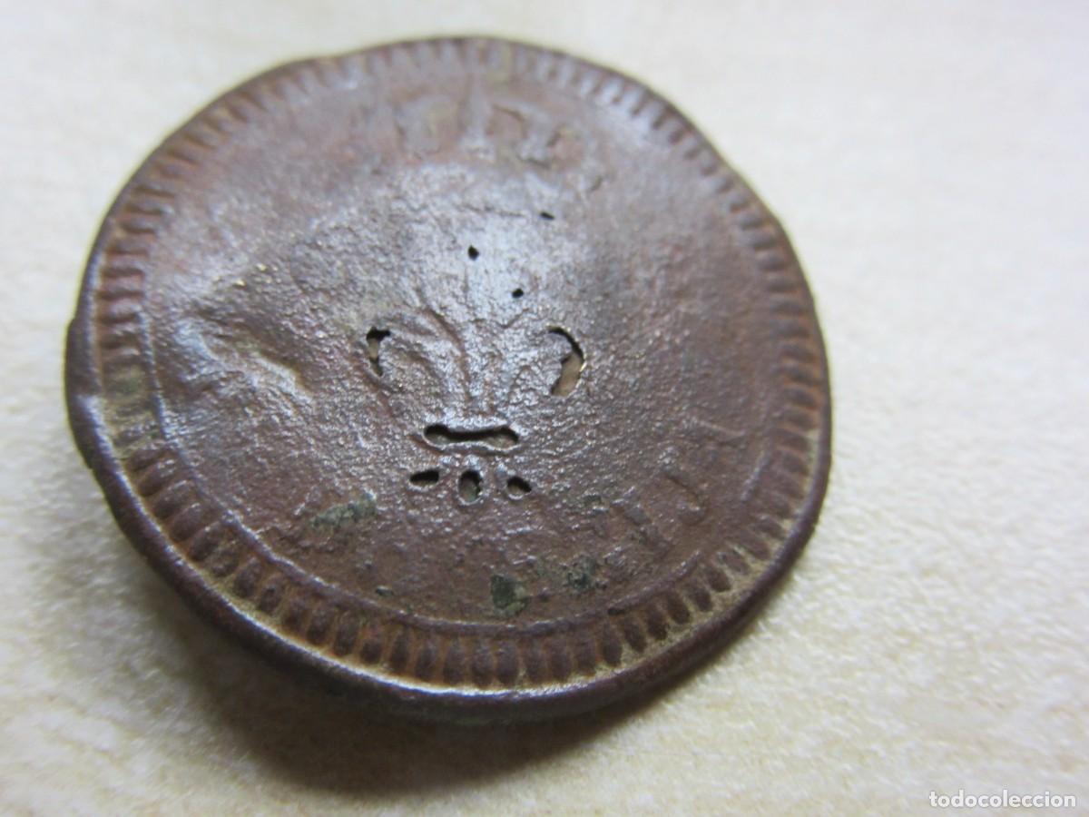 Militaria: Bot&oacute;n de las Milicias Provinciales de &Eacute;cija 1824-1841 Di&aacute;metro 2,3cm