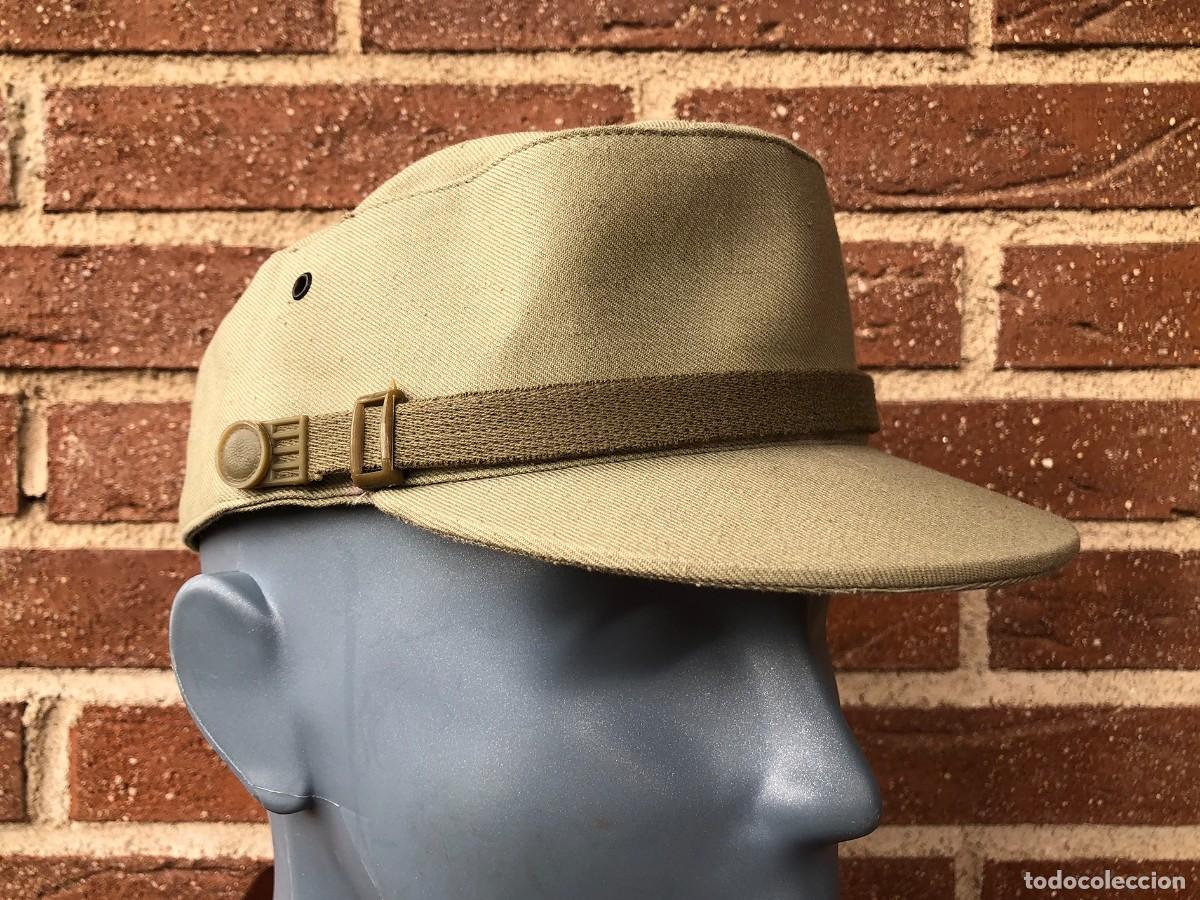 Militaria: Gorra Teresiana. &Eacute;poca Franquista. Color Arena. Talla 55. Impecable Estado. Mili. Estilo Noruego