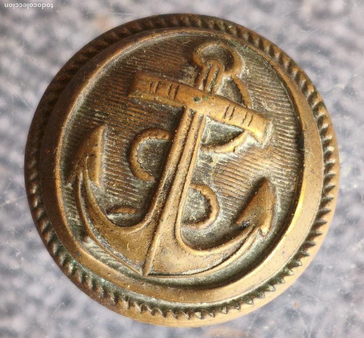 Militaria: Francia. Bot&oacute;n. Marina.