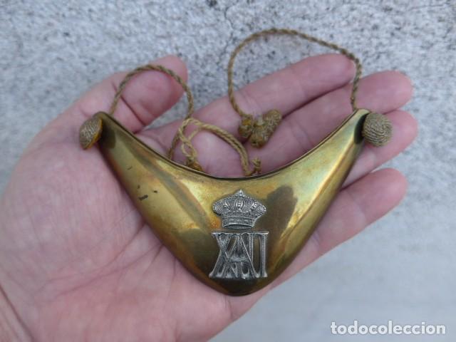 Militaria: ANTIGUA GOLA DE OFICIAL EPOCA ALFONSO XIII