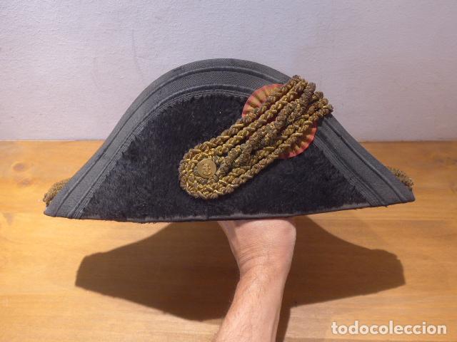 Military Antiques: Antiguo bicornio de gala de la armada o marina espa&ntilde;ola, original de Alfonso XIII y II Republica.