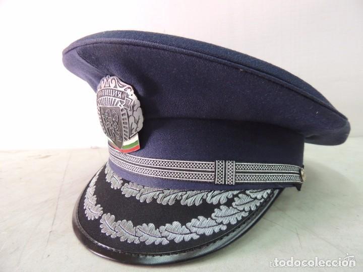 Militaria: GORRA DE PLATO ERA COMUNISTA BULGARIA. POLICIA